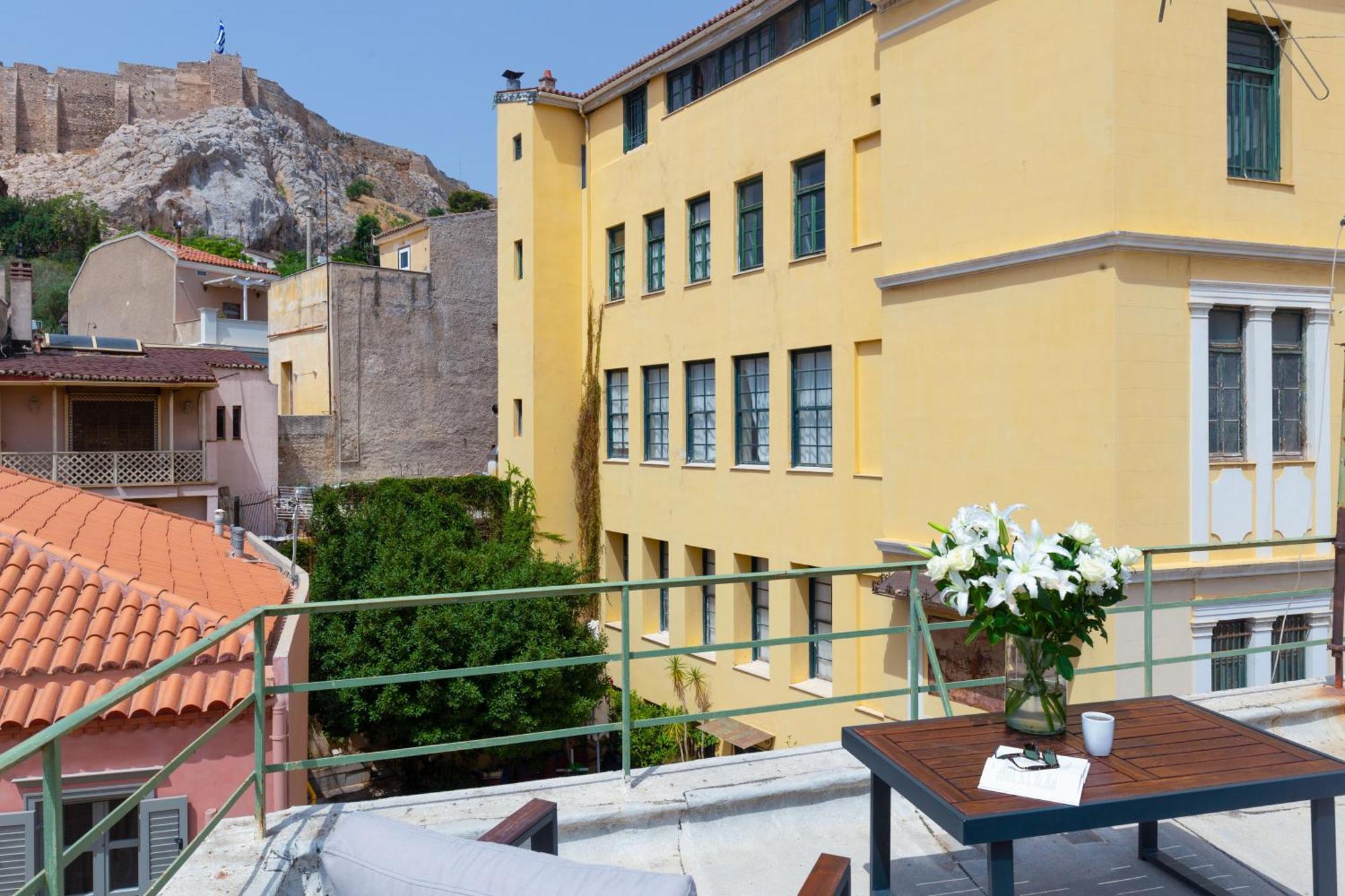 Holodek Apartments : Akropolis Atene Esterno foto