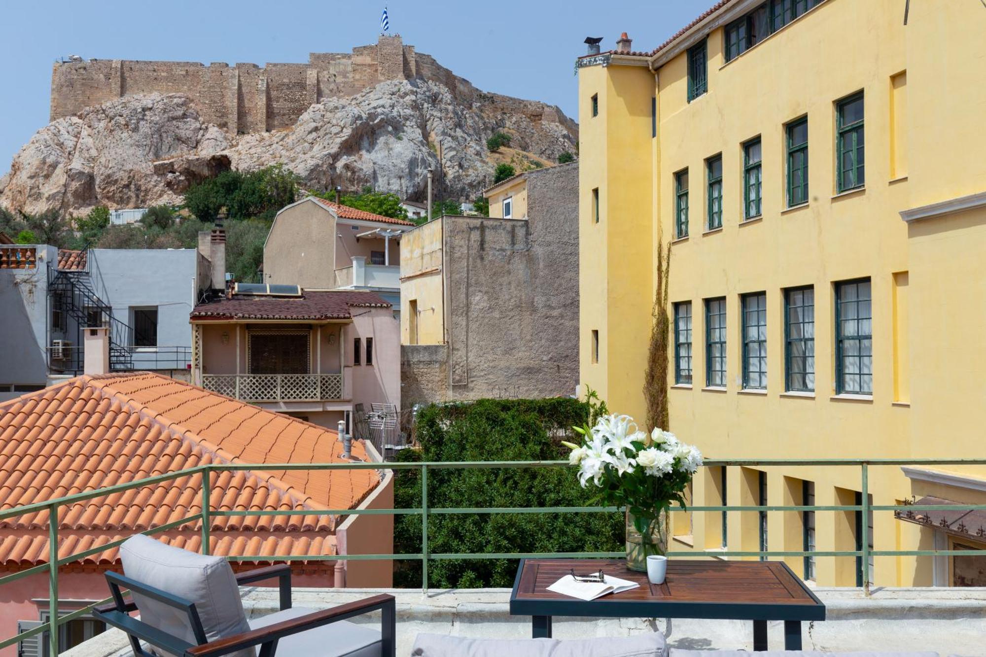 Holodek Apartments : Akropolis Atene Esterno foto